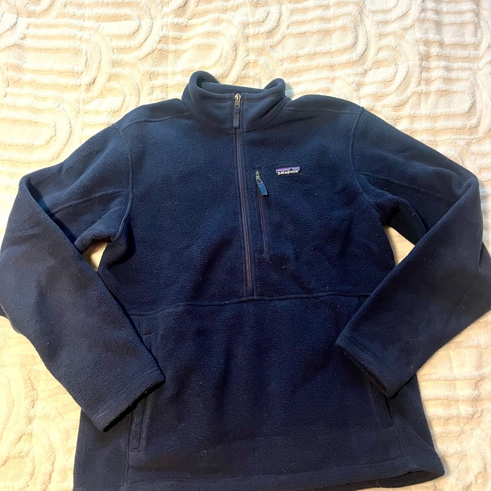 Patagonia Dark Blue Fleece Jacket